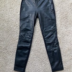 Marciano Real Leather Low-rise Leggings (Size 8)
